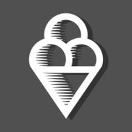 IceCreamIconOnDarkBackground