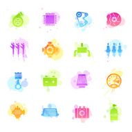 Stains Icons - Car Performance Parts