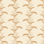 Wheat seamless pattern Vector illustration N3