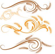 Wheat ornament N4