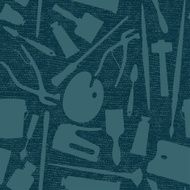 Art Tools Seamless pattern