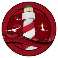 Lighthouse badge