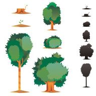 Tree Icon Set N3