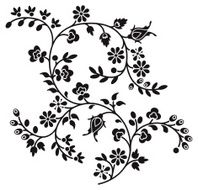 Floral Pattern N945