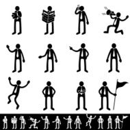 Black figure - Business man N2