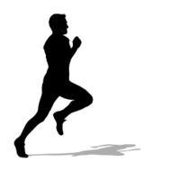 Running silhouettes N26