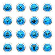 Blue Icons - Pirates