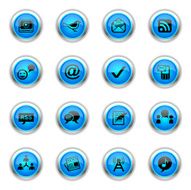 Blue Icons - Blogging