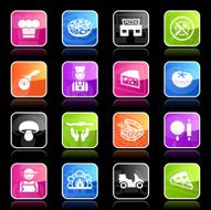 Ubergloss Icons - Pizzeria