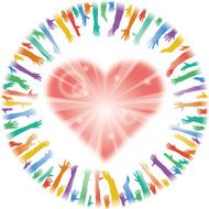 Hands Circle heart