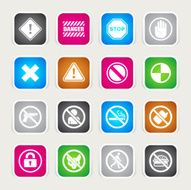 Multicolor Icons - Restrictions