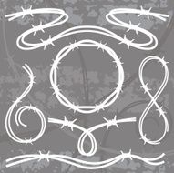 Barbed-Wire vector