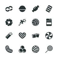 Candy Silhouette Icons N3