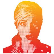 Retro Surprised Woman