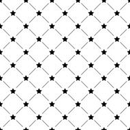Seamless simple pattern with stars N2
