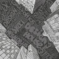 Hand drawn cityscape vector illustration N2