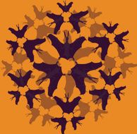 Helloween Illustration With Bats