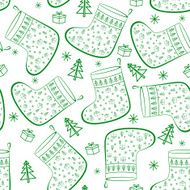 Christmas Stockings Seamless N3