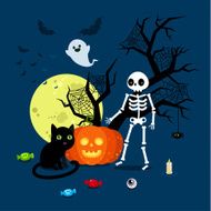 Halloween vector illustration N10