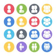 People icons set N18