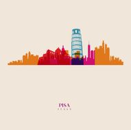 Vector silhouettes of the city N20
