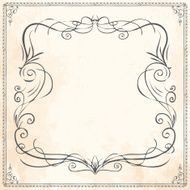 Set of vintage vector dividers N9