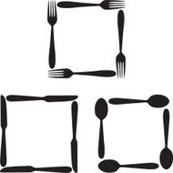SquareSilverwareFrame