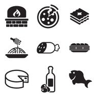 Italian Food Icons