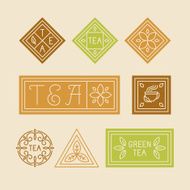 Tea package design elements