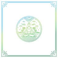 Vector illustration in trendy linear style N2