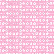 Seamless pattern of flowers N68