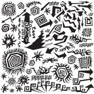 abstract symbols arrows N2
