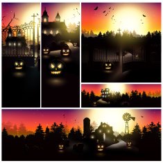 Halloween banners N21