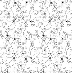 Seamless Vector Deco Abstract Elements
