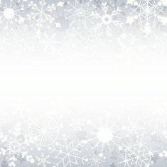Winter Snowflake Background with Copy Space N3