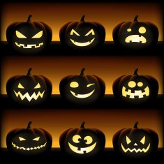 Halloween Pumpkin N45