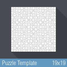 Puzzle Template 19x19 N2