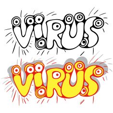 Virus Caricature N3