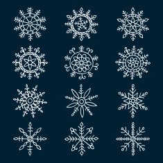 snowflake set N16
