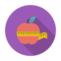 apple flat icon N7