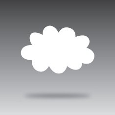 Floating Cloud Icon N2
