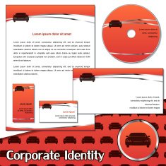 Corporate identity sample for transportation company