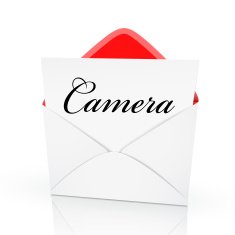 the word camera on a card N2