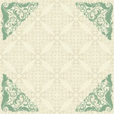 Vector ornate element in Victorian style