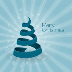 Blue Christmas Tree N7