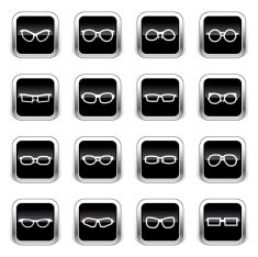 Supergloss Black Icons - Glasses N2