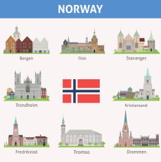 Norway Symbols of cities N2