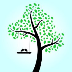 Love Birds Tree N2