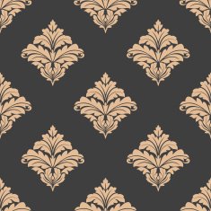 Floral damask seamless pattern N3