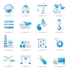 Industry icons - illustration N2